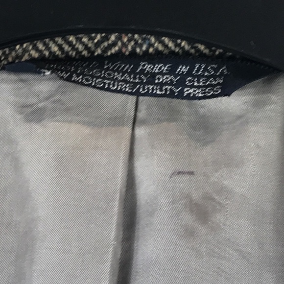 Lands’ End Sport Coat 44 Regular Lambs & Merino Wool blend Blazer - Picture 11 of 16